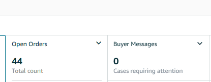 Amazon Seller Central buyer messages inbox