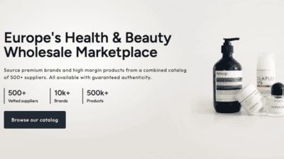 Qogita review — Simon's order history showing 250+ orders