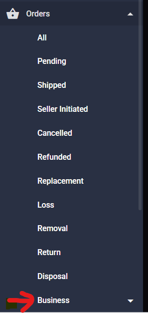 Business Customer order flagged in profit tracking software