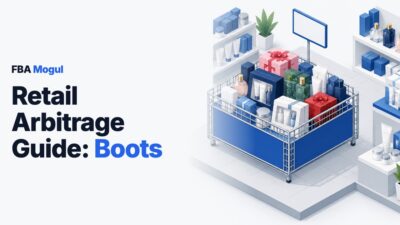 Retail Arbitrage Guide: Boots: isometric clearance basket of boxed beauty gift sets, fragrances and skincare